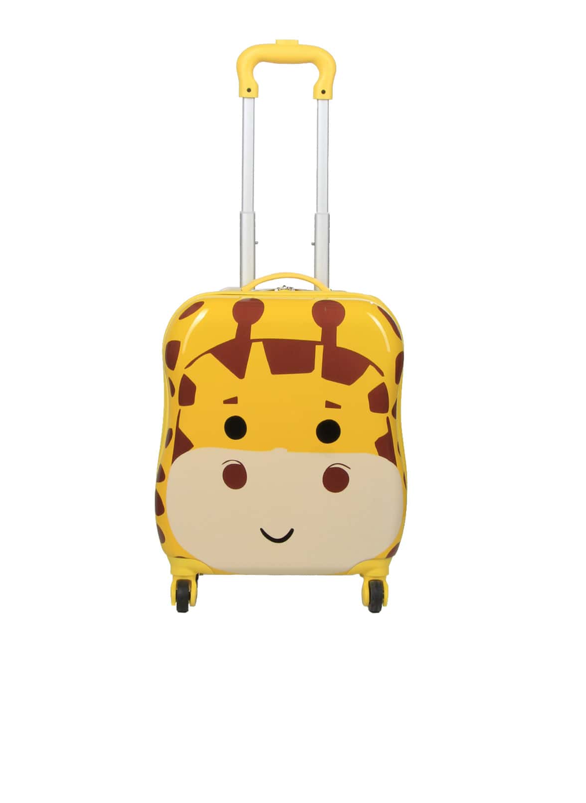 Valise enfant 4 roues cabine Girafe