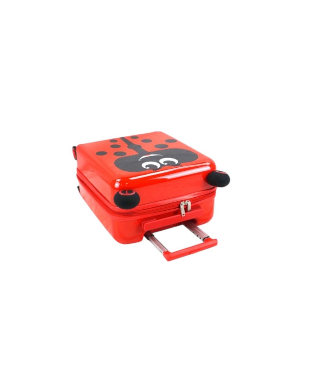 Valise enfant cabine Coccinelle rouge Snowball