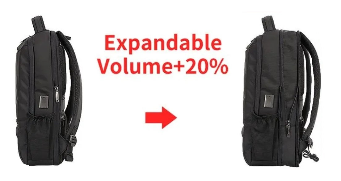 Sac à Dos Ordinateur Portable 15.6 Pouces extensible