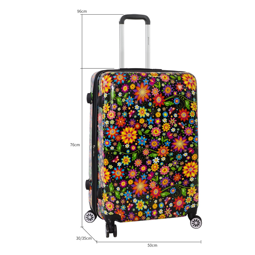 Grande Valise Extensible 76 cm Floraison de Madisson