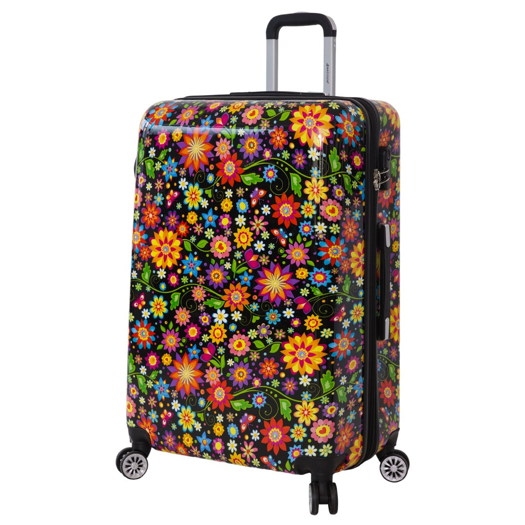 Grande Valise Extensible 76 cm Floraison de Madisson