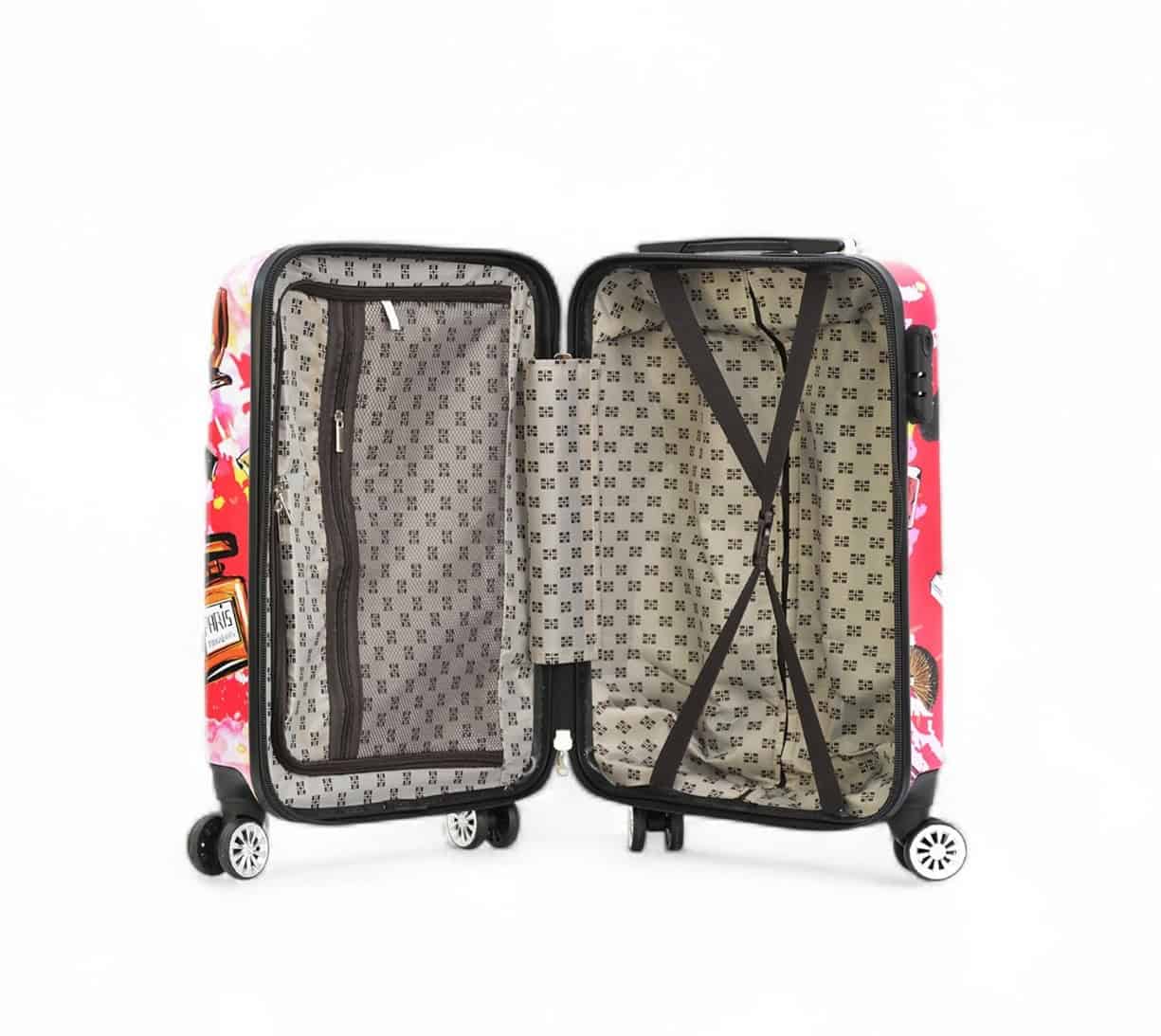 Valise cabine rigide 55 cm Paris Fashion de Madisson
