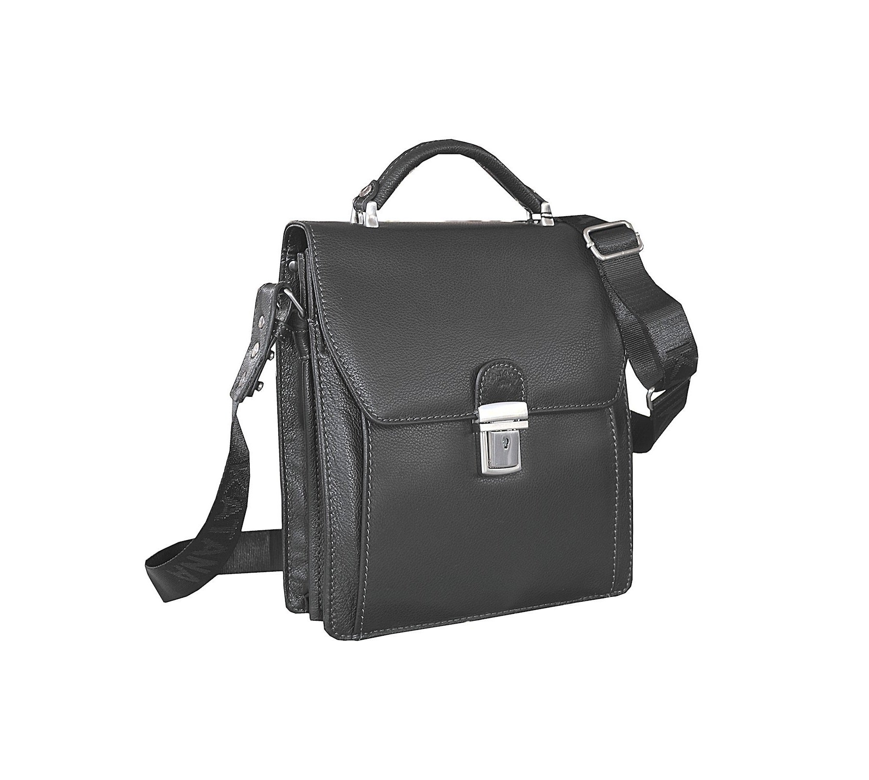 pochette en cuir katana noir 69117