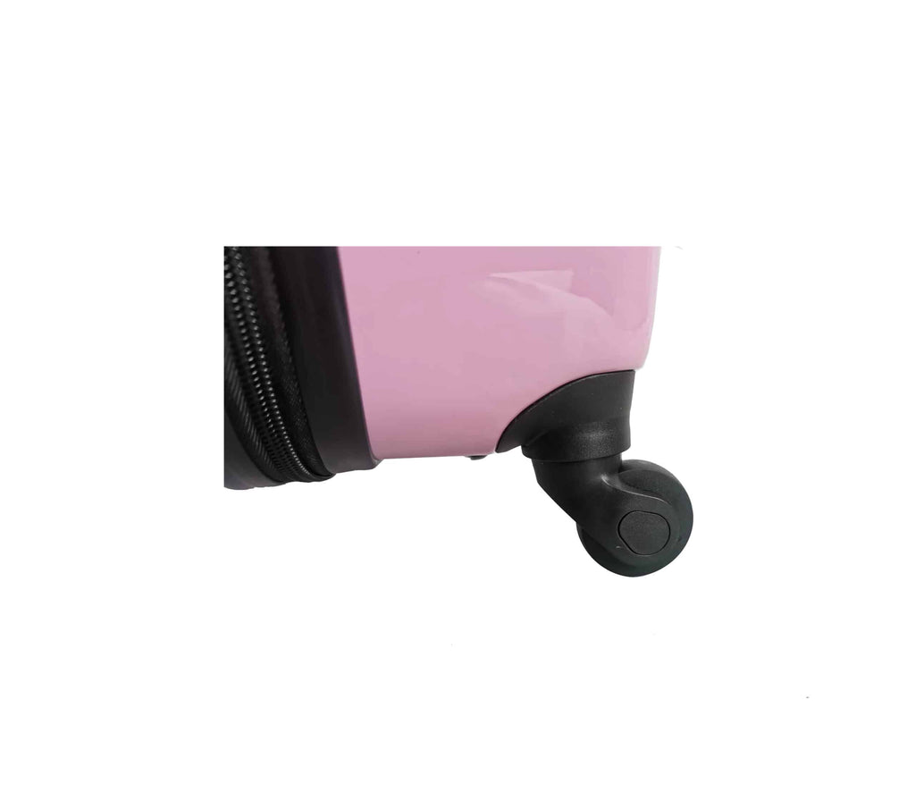 Valise enfant format low cost rose "Musik"