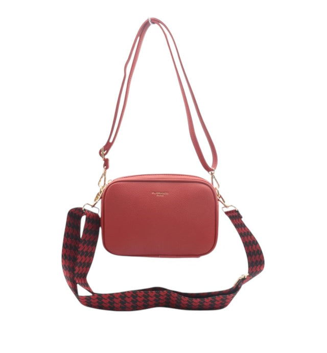 sac bandoulière pour femme Emma Flora&co rouge