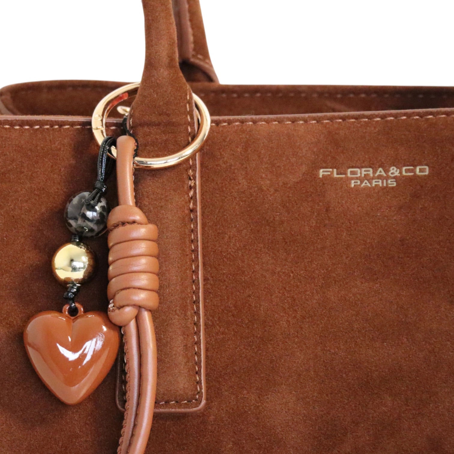 Sac baguette porté épaule effet daim pour femme Coralia
