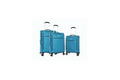 ensemble de 3 valises souples bleu pas cher