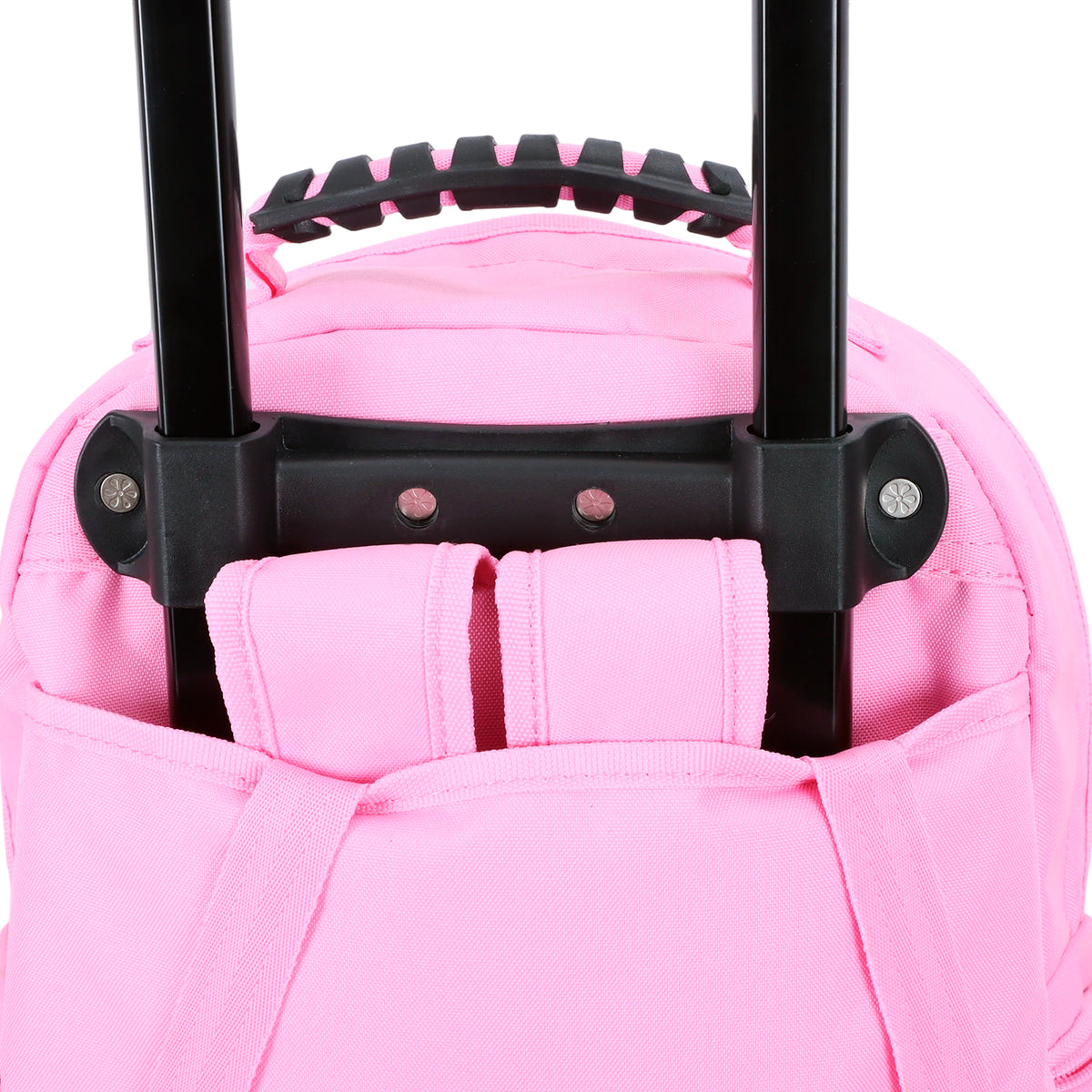 bretelles escamotables du cartable rose licorne snowball