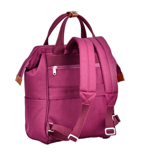 sac à dos pc portable pour femme snowball bordeaux