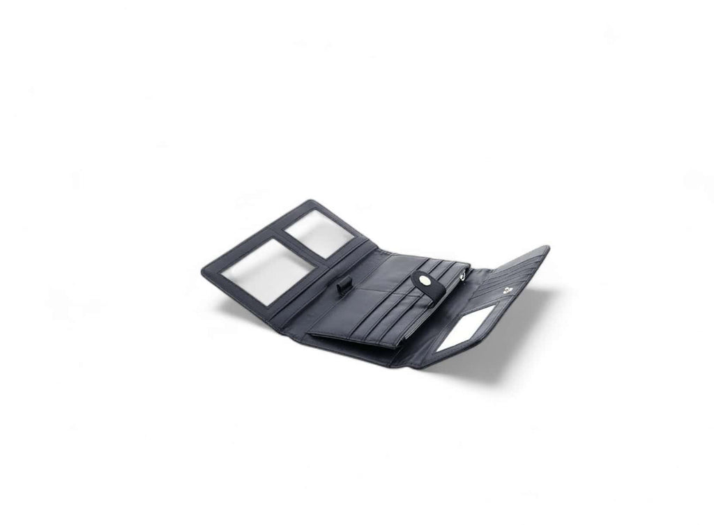 portefeuille pour femme Lisbonne pas cher noir -vue ouvert