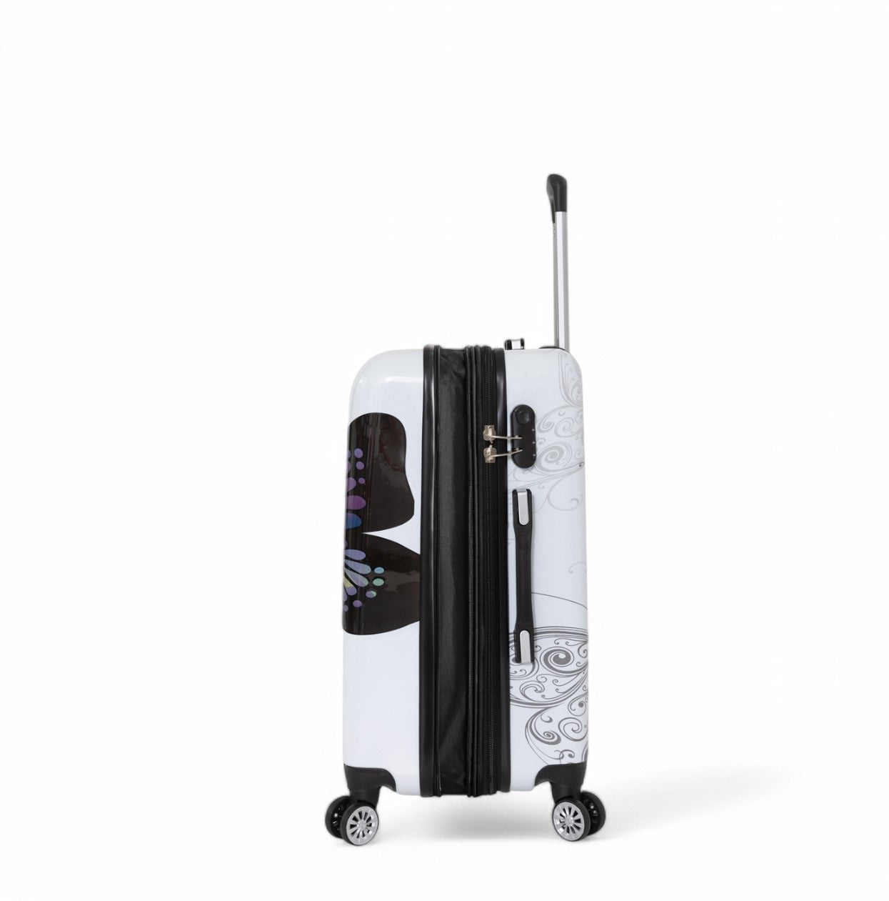 Valise rigide extensible 75 cm Bali de Madisson blanc
