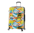 valise rigide 77cm pas cher en polycarbonate pop art