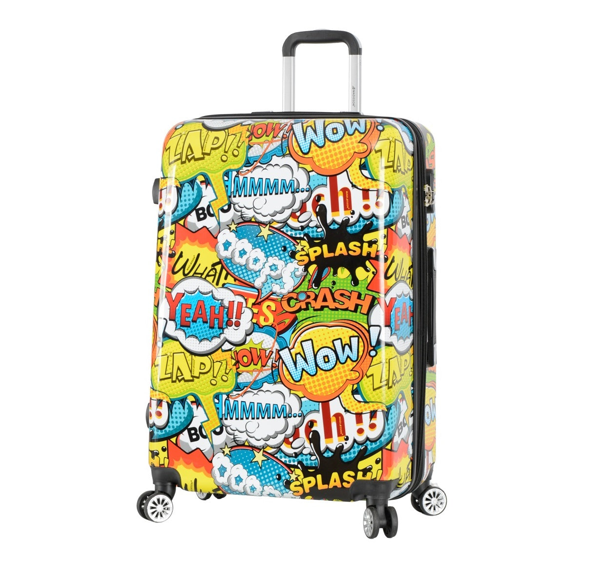 valise rigide 77cm pas cher en polycarbonate pop art