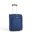 Valise cabine 52 cm semi-rigide bleu 1