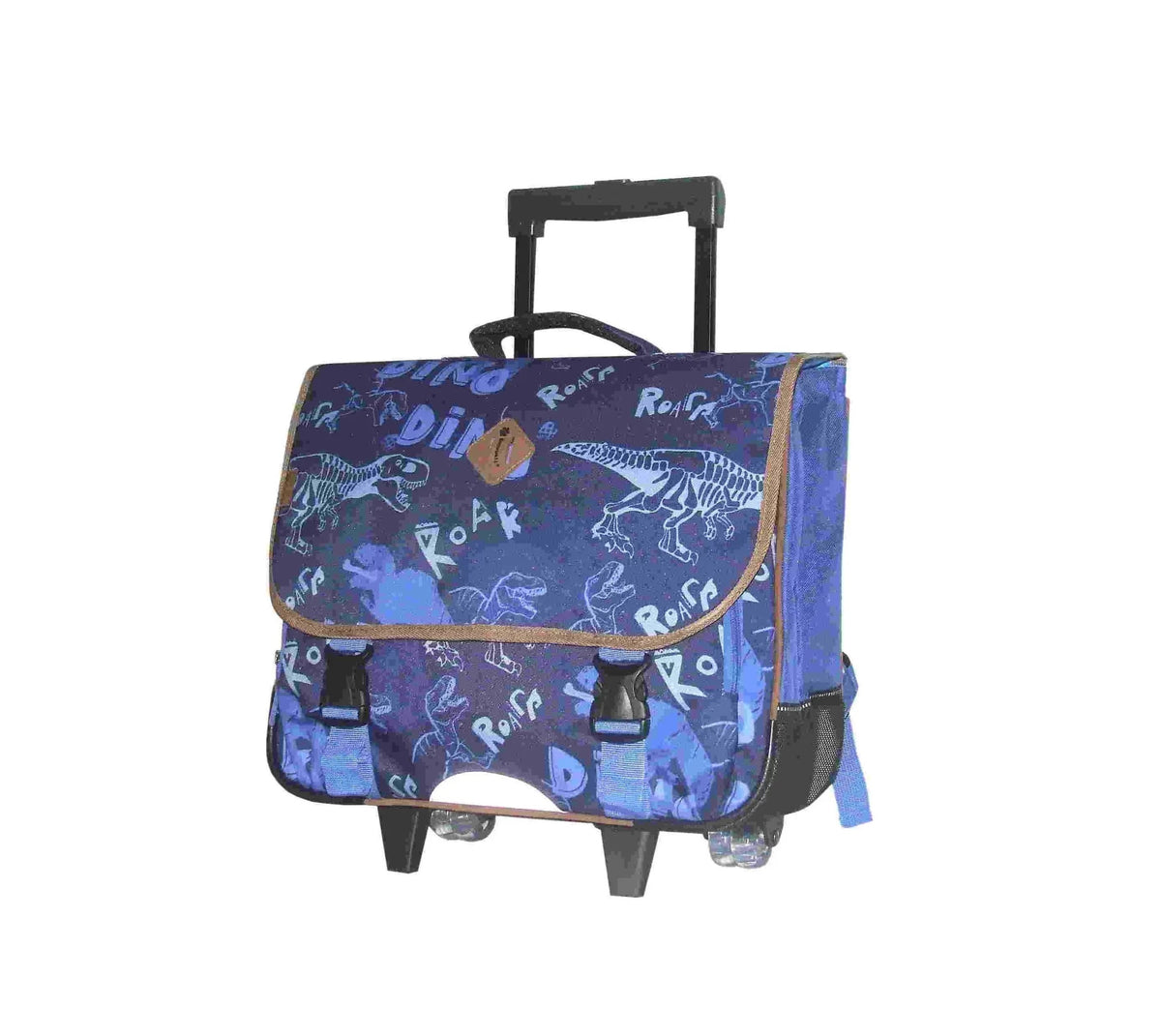 Cartable à roulettes CE2 CM1 CM2 Tyrex Dino