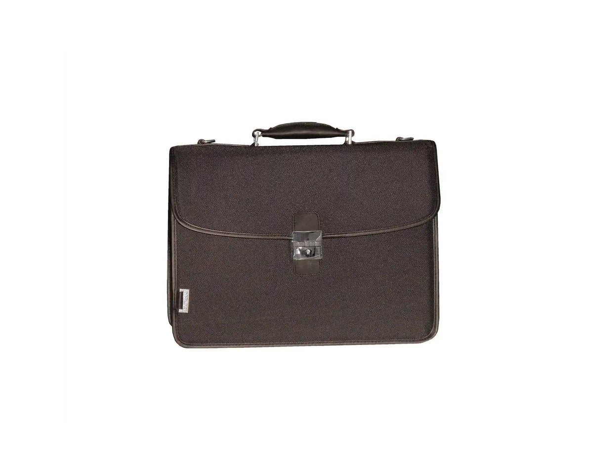 cartable en cuir et toile