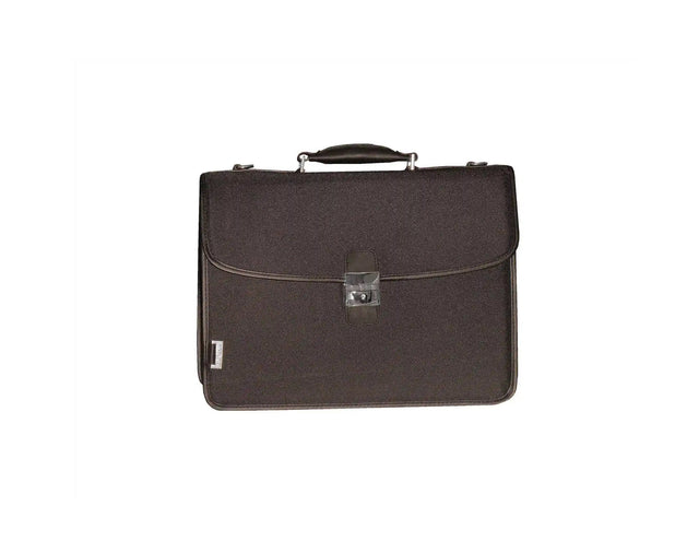 cartable en cuir et toile