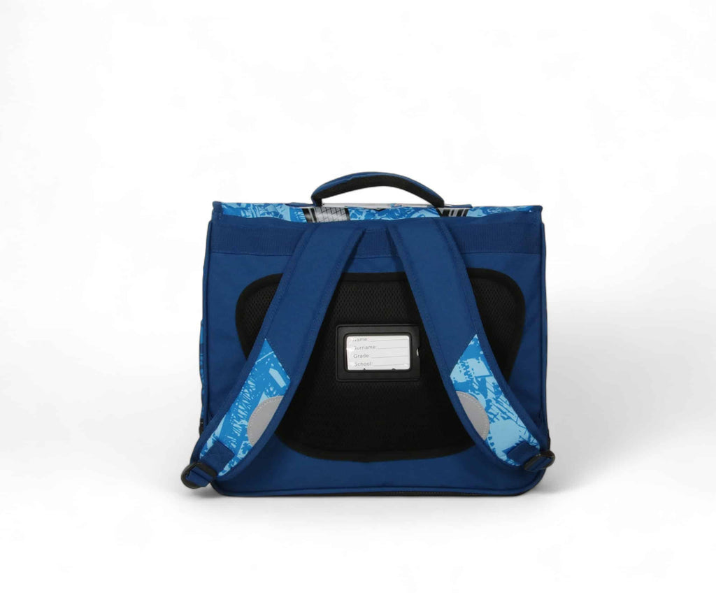 Cartable scolaire CE1 CE2 voiture rouge 38 cm Snowball