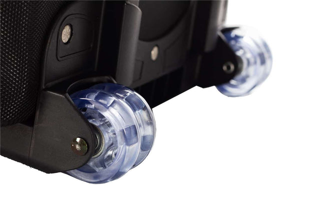 Cartable à roulettes CM1 CM2 bleu Robot