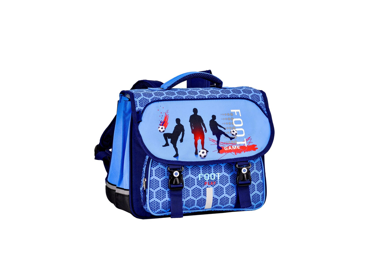Cartable Scolaire Football CE2/CM1/CM2 de 41cm
