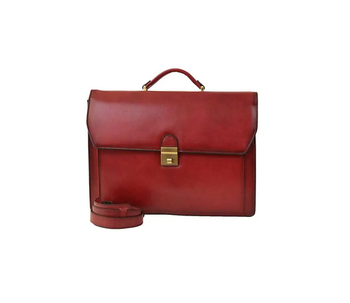 Cartable en cuir Katana 1 soufflet