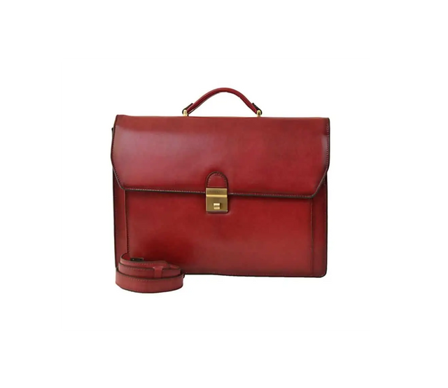 Cartable en cuir Katana 1 soufflet