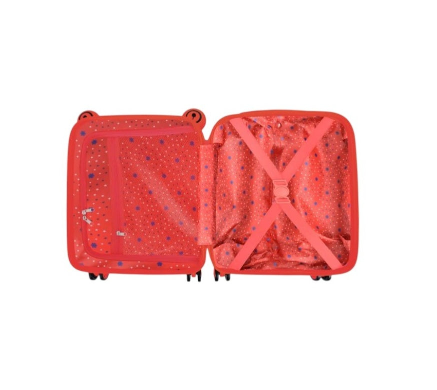 Valise enfant cabine Coccinelle rouge Snowball