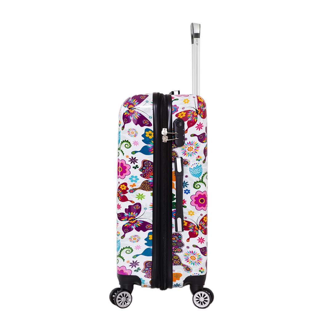 Valise XXL 76 cm papillons & fleurs Kyoto de Madisson