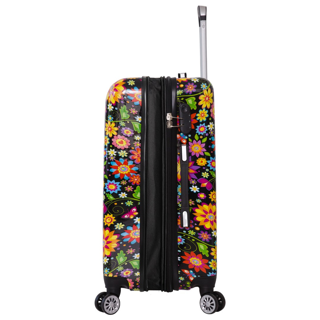 Grande Valise Extensible 76 cm Floraison de Madisson