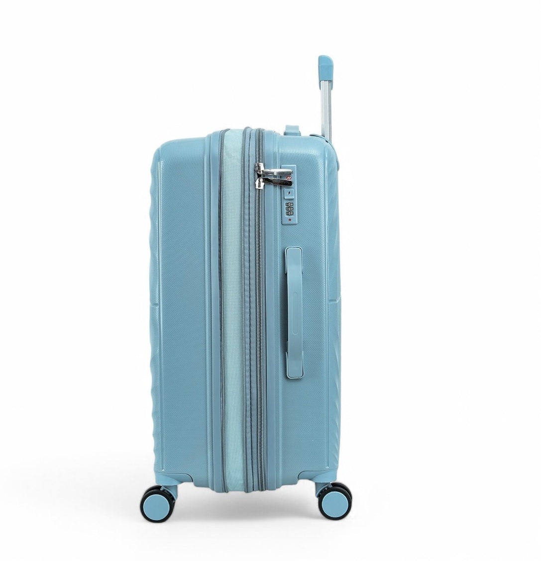 Valise rigide 77 cm extensible Atrium de Madisson bleu