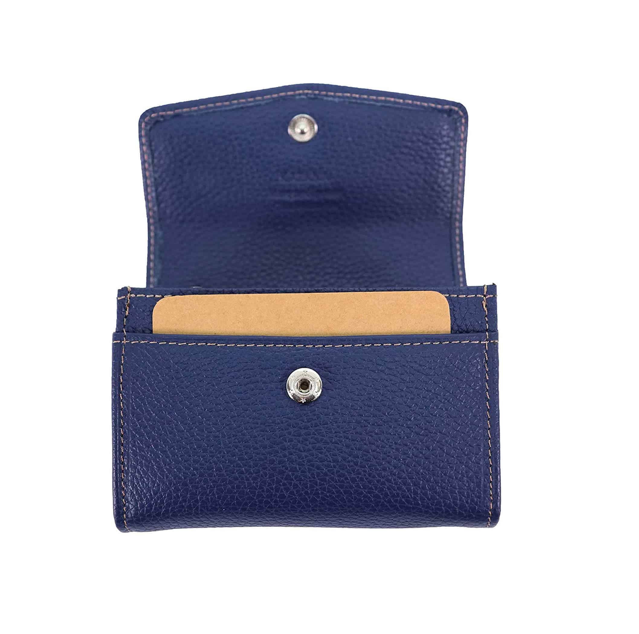 Petit porte monnaie en cuir pour femme