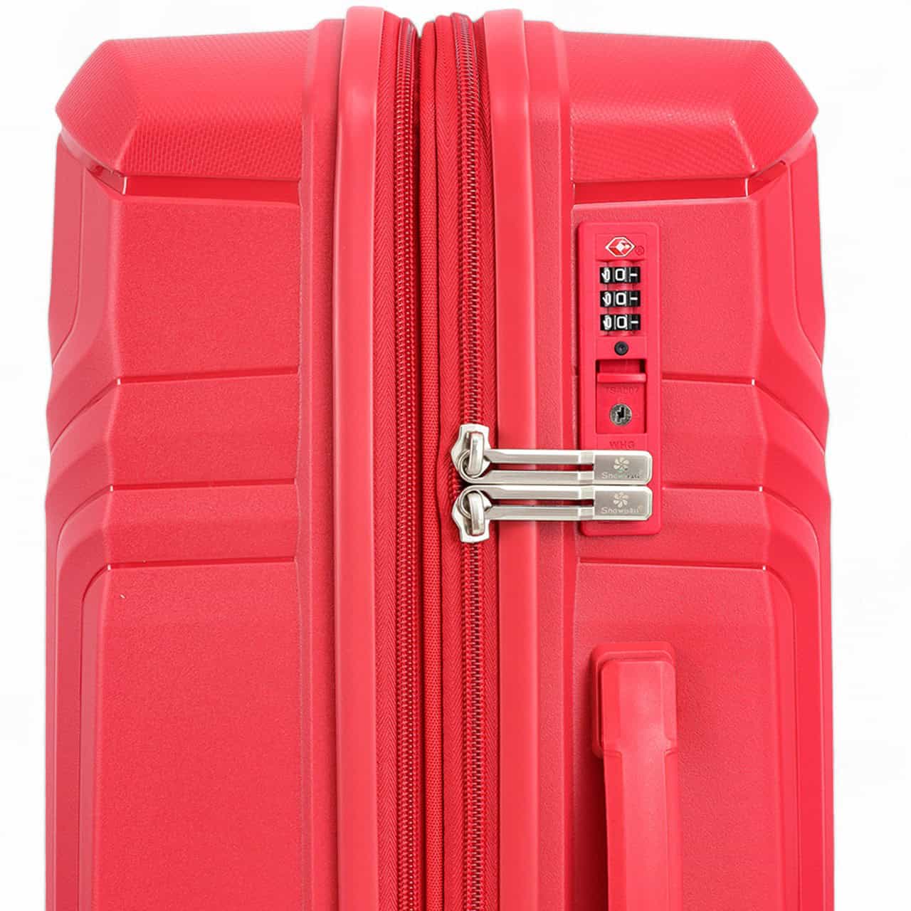 Valise rigide 65 cm extensible en polypropylène Malaga