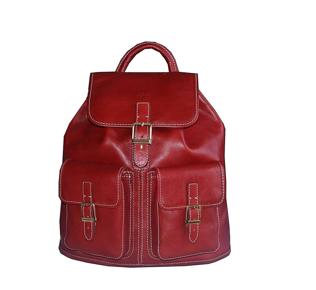 Sac à dos en cuir mixte Katana