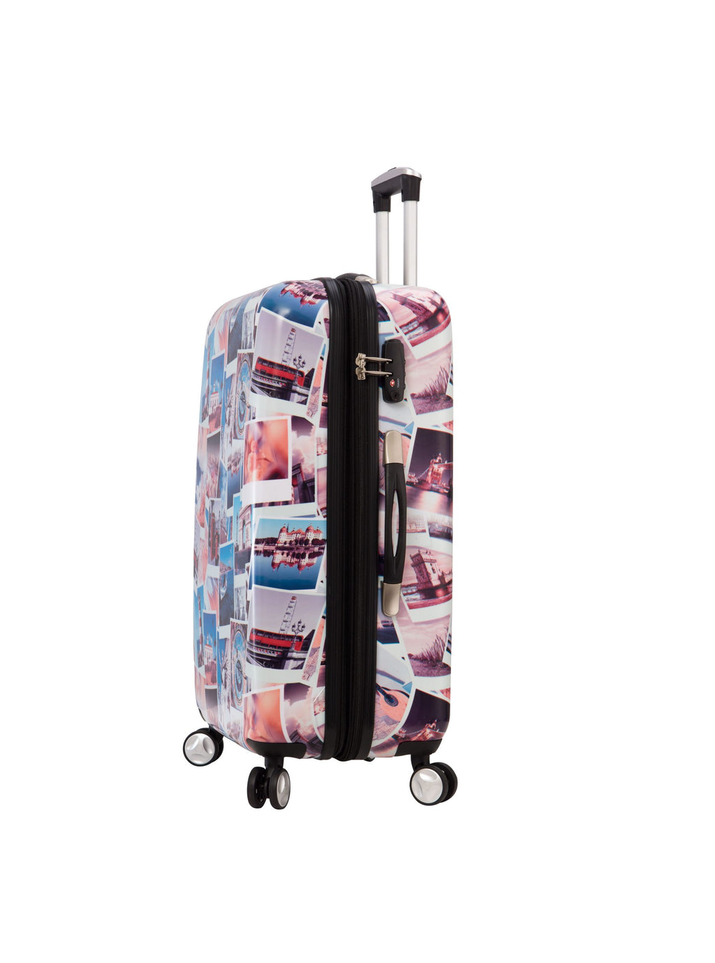 Valise rigide 75 cm Escapade Bleue de Snowball a