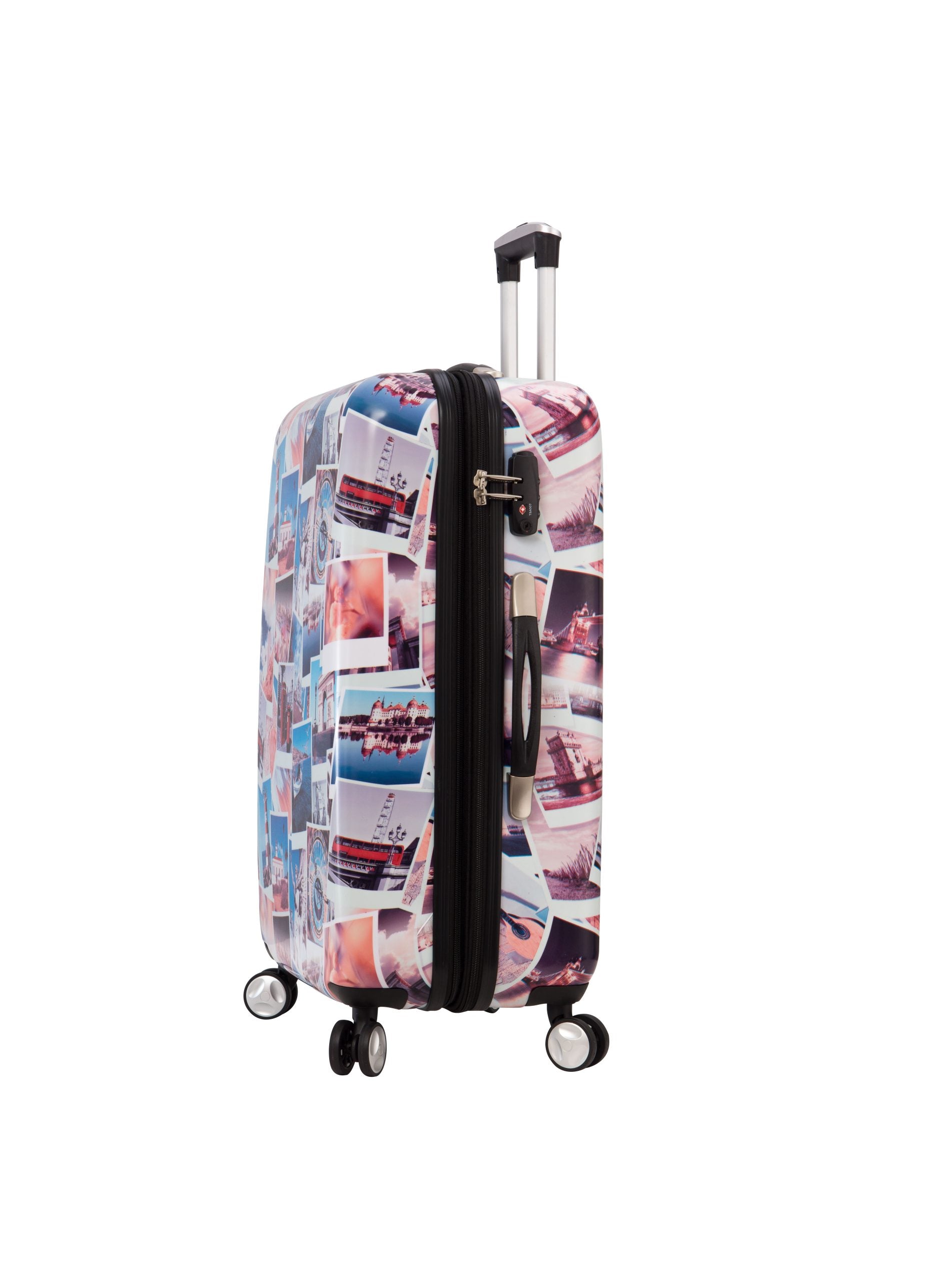 Valise rigide 75 cm Escapade Bleue de Snowball a