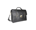 cartable en cuir katana noir pas cher