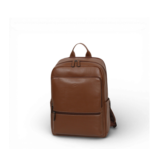 Sac à dos en cuir pour homme, élégant et pratique, idéal pour le travail et les voyages.