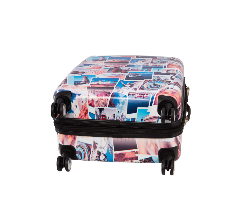 Valise rigide 75 cm Escapade Bleue de Snowball cv
