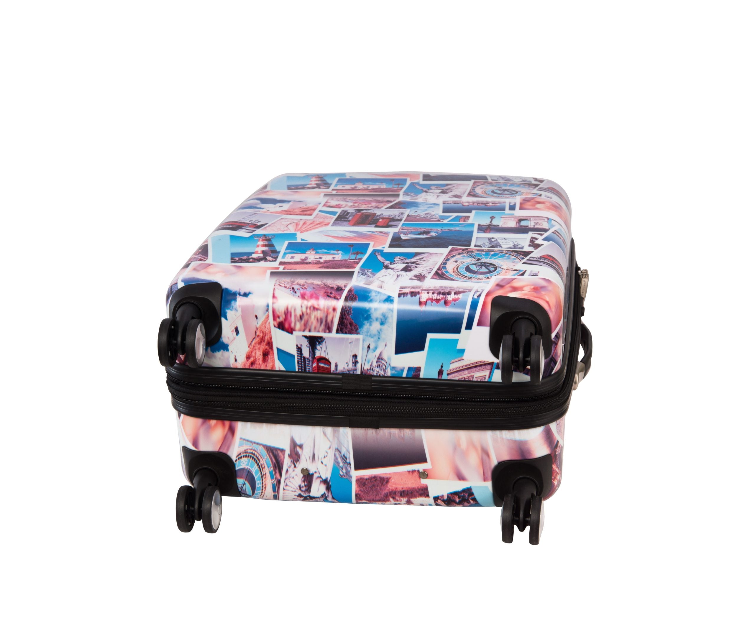 Valise rigide 75 cm Escapade Bleue de Snowball cv