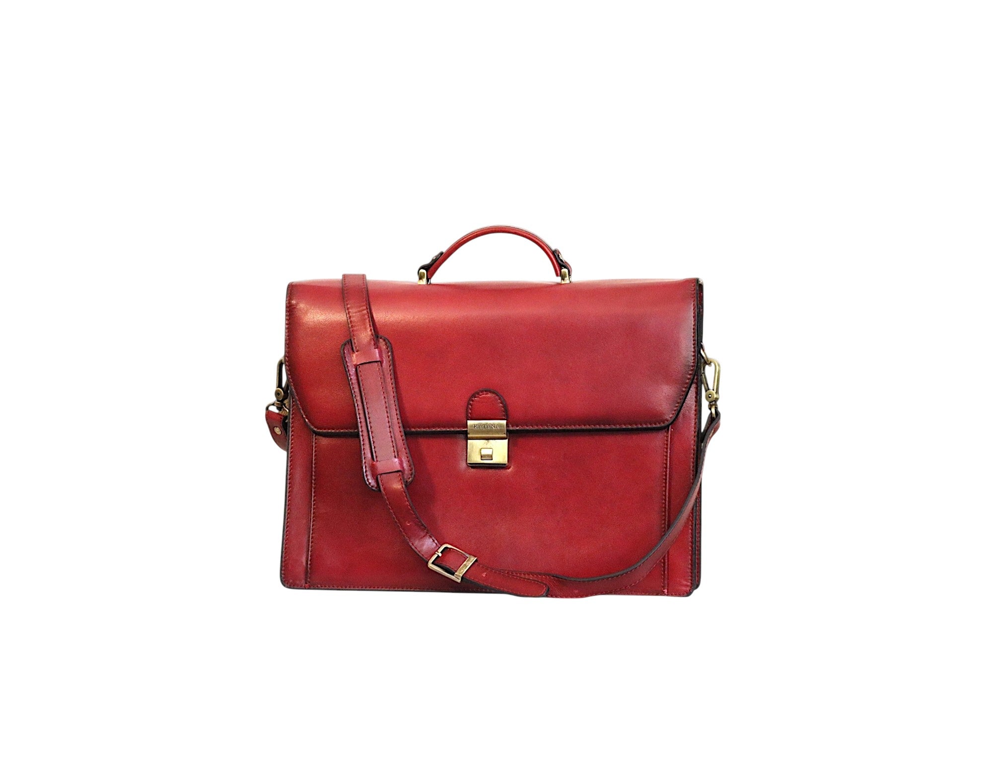 Cartable en cuir 3 soufflets Seattle de Katana a