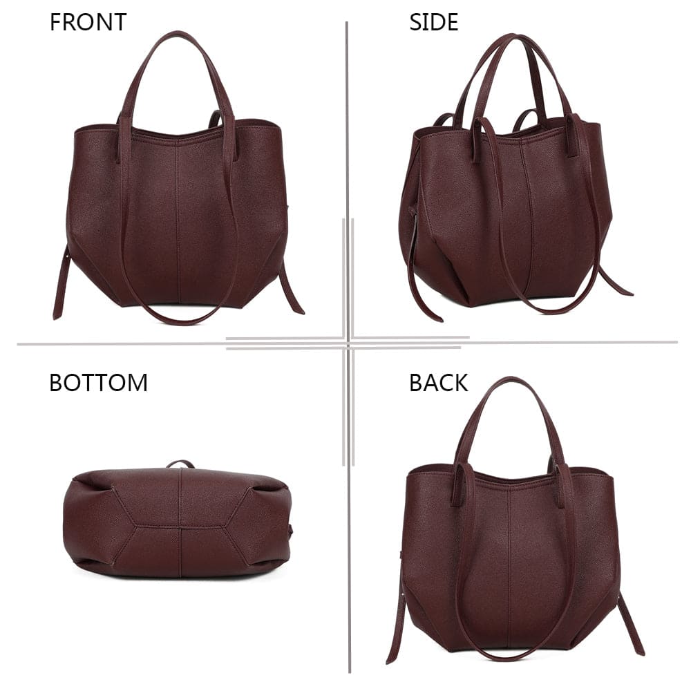 Sac à main tendance chic & pochette assortie Opaline