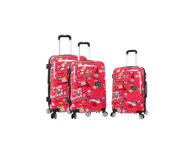 Set de 3 valises rigides Madisson Bon voyage