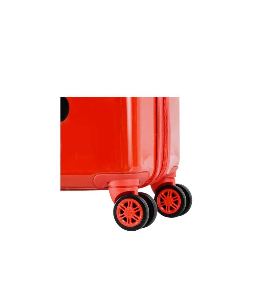 Valise enfant cabine Coccinelle rouge Snowball