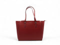 Sac cabas A4 à 3 compartiments pour femme Alice rouge-vue de face