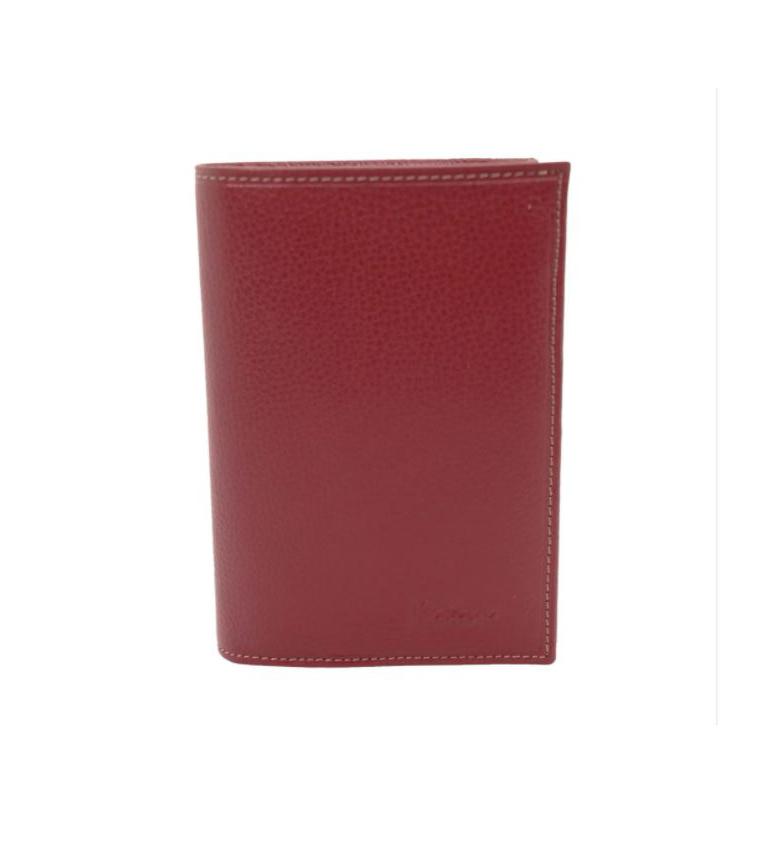 portefeuille en cuir grainé pour homme katana