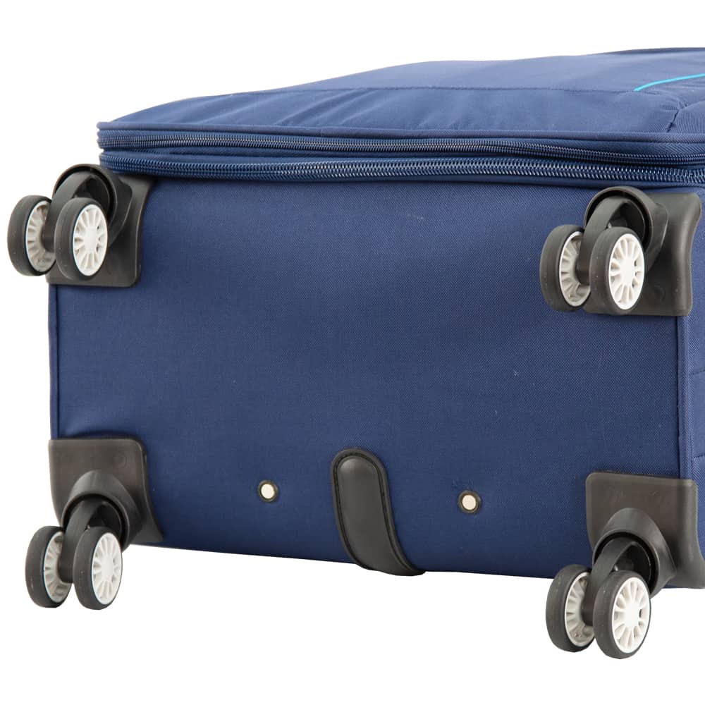 Lot de 3 valises souples S/M/L à 4 roues Elbe