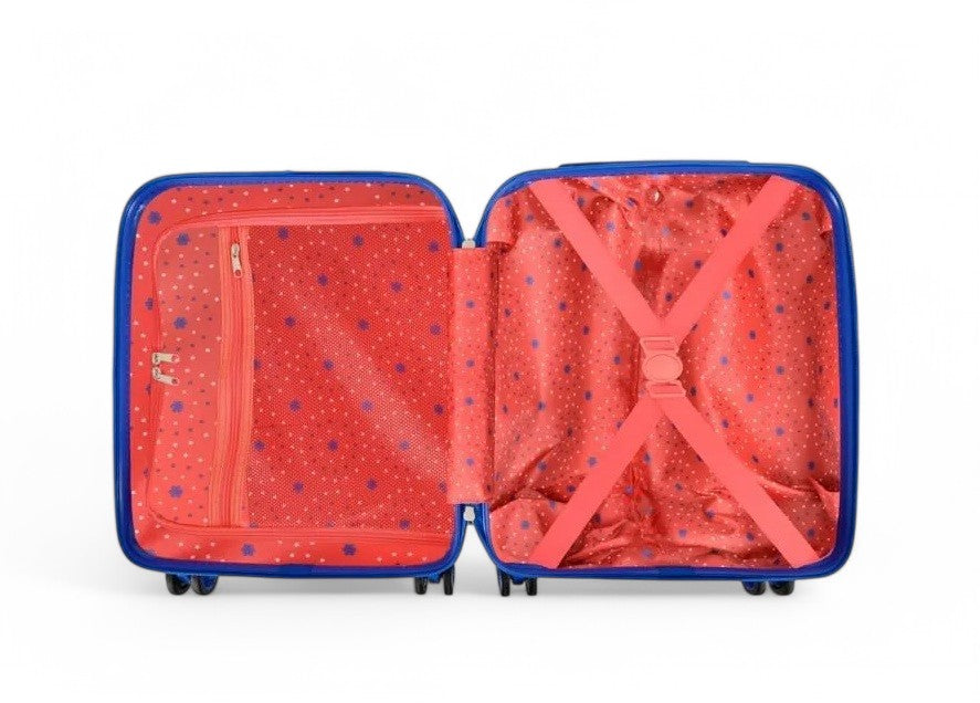 valise enfant cabine bleu Snowball 32018S2a