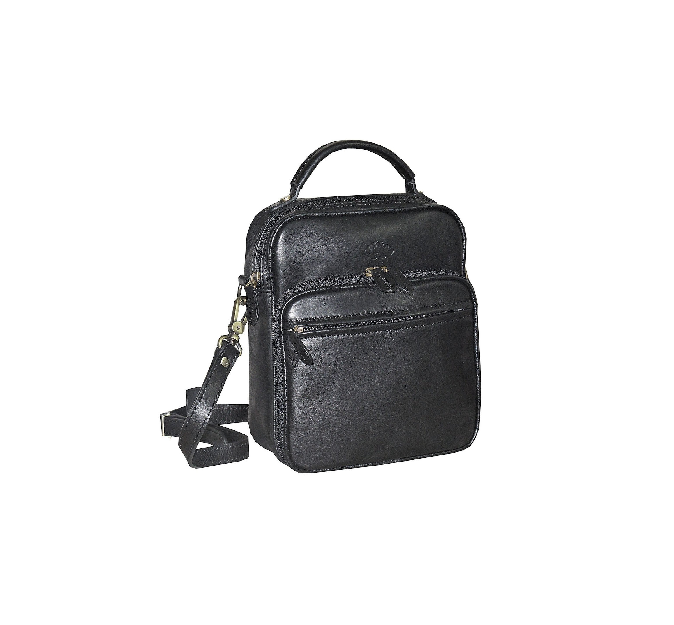 sacoche en cuir pas cher 31026 noir