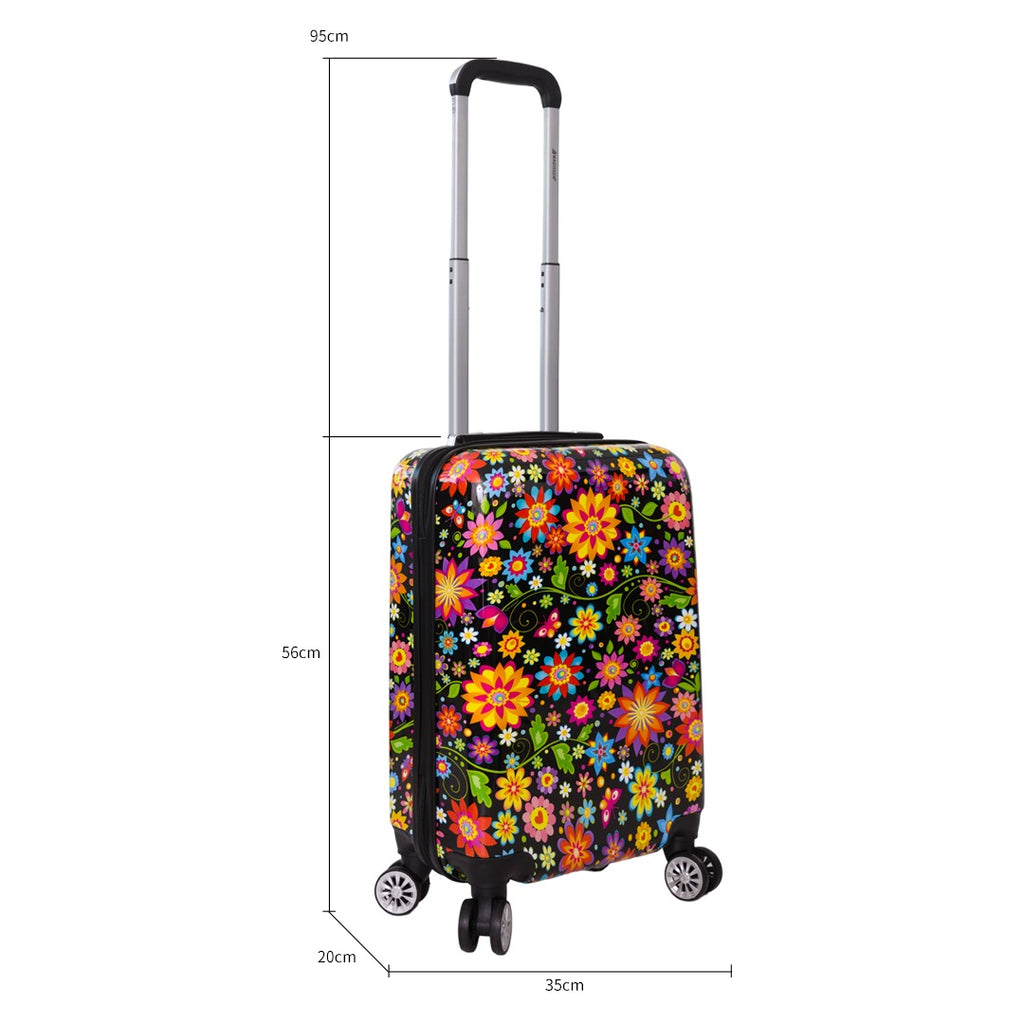 Valise cabine 55x35x20 cm Floraison de Madisson M