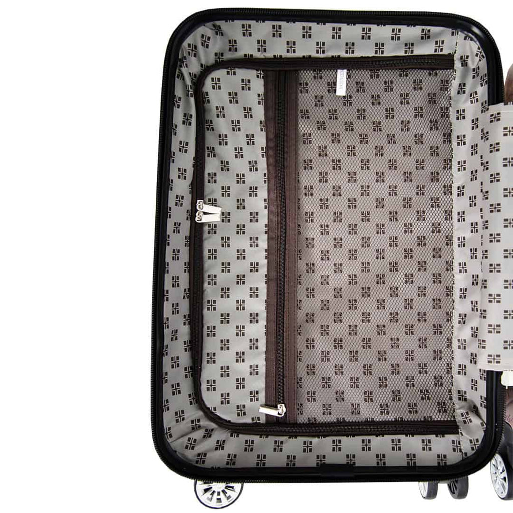 Valise cabine rigide 55 cm Travel Picto – Madisson- vue intérieur 1